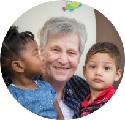 Sister Marjoire Hebert and Children